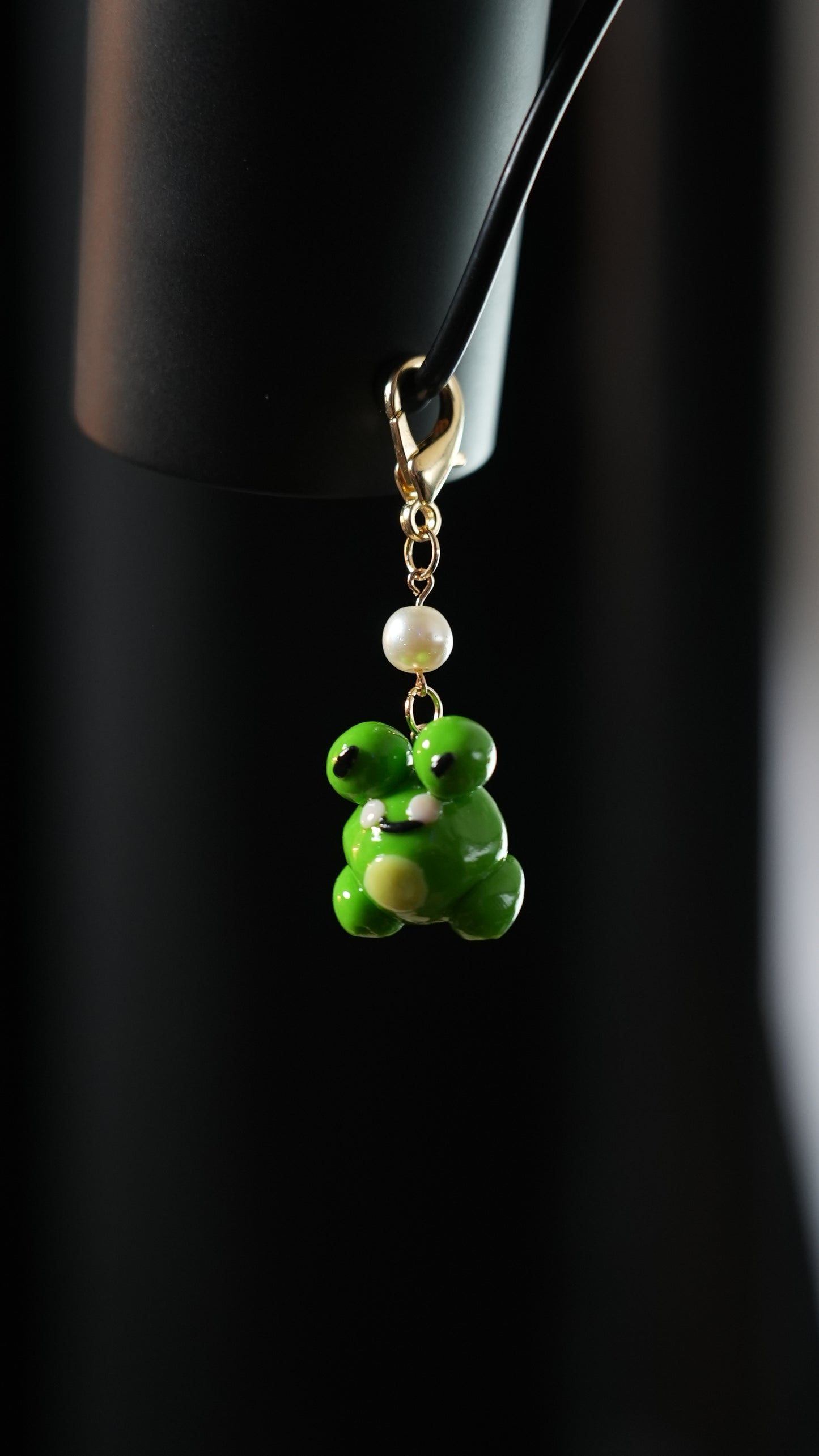 Funky Frog Charm